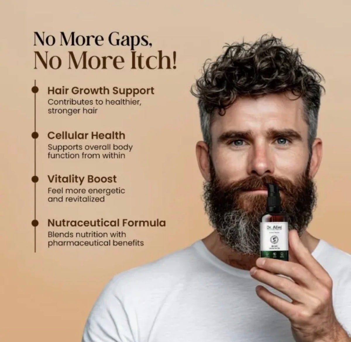 ## Dr Alies Professional Beard Oil 30ml – Nourishing Beard Care & Grooming Oil | Daily Maintenance for a Soft, Well-Groomed Beard