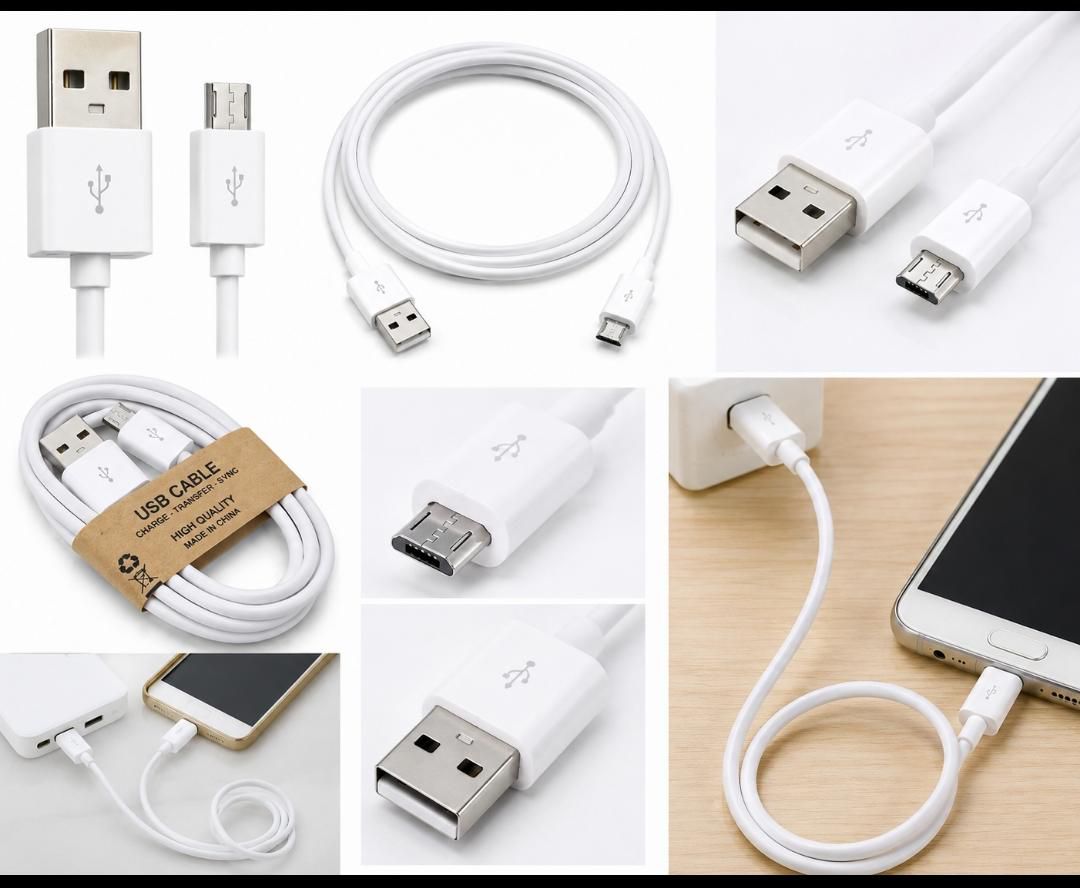 **Micro USB Data Cable – Fast Charging & High-Speed Data Transfer Cable for Android Mobile Phones**