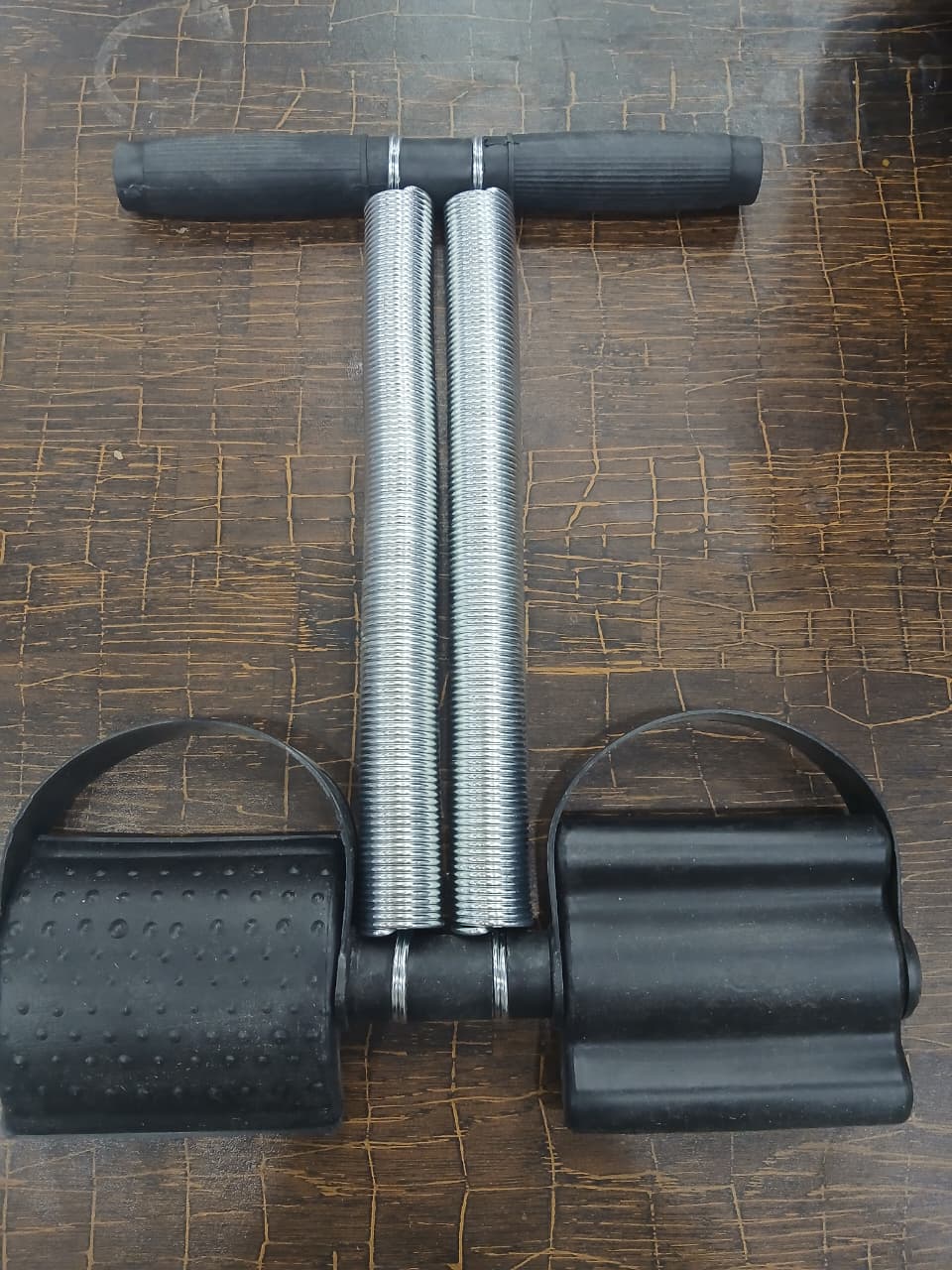 ## Tummy Trimmer Double Spring Resistance Trainer – High-Quality Abdominal Exercise Equipment for Home Gym & Fitness Workouts
