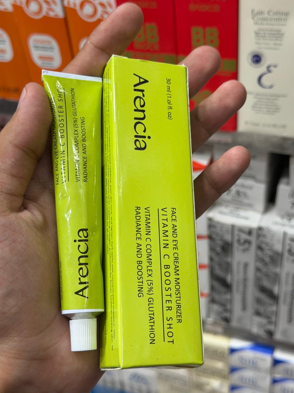 **Arencia Vitamin C Booster Shot – 30ML Skincare Serum for Daily Skin Care Routine**