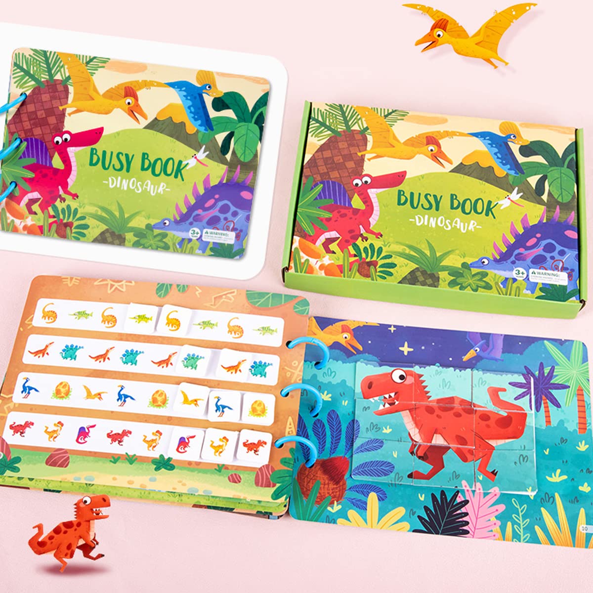 ## Toddler Busy Book – Math Learning Activity Book for Ages 2–4 | Preschool Educational Quiet Book & Skill Development Toy