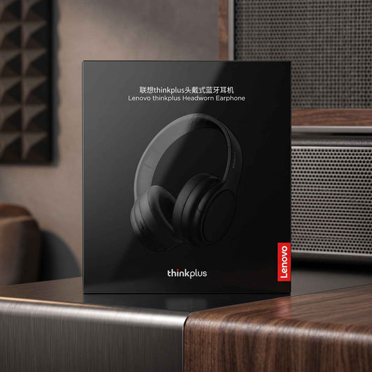 ## Lenovo ThinkPlus Wireless Headset – Comfortable Cushion Earcups for Music, Gaming & Clear Calls