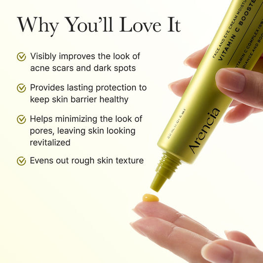 **Arencia Vitamin C Booster Shot – 30ML Skincare Serum for Daily Skin Care Routine**
