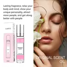 10ml Women’s Pheromone Perfume – Long-Lasting Fresh Fragrance, Portable Spherical Bottle with Gift Box