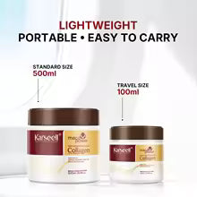 Karseell Collagen Hair Treatment Mask – Deep Repair Argan Oil Conditioner for Dry & Damaged Hair