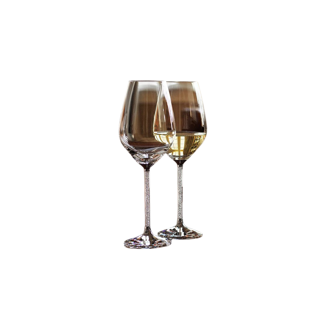 **6PCS Stainless Steel Cocktail & Wine Glass Set – Creative Metal Drinkware for Bar & Restaurant**
