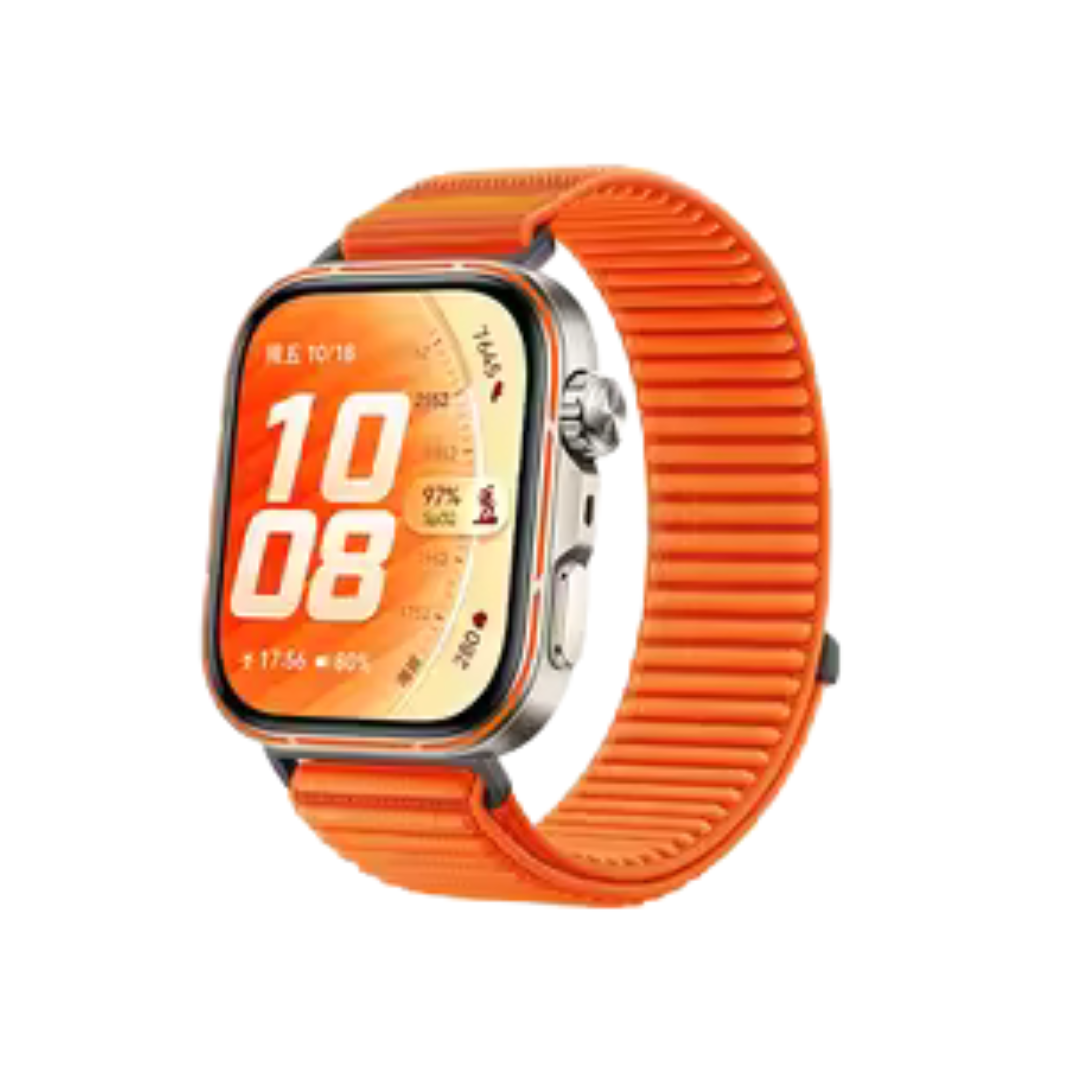 Nylon Braided Strap for Huawei Watch Fit 5/5 Pro – Breathable Adjustable Replacement Watchband