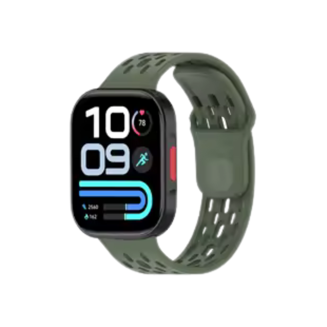 Soft Silicone Strap for Redmi Watch & Xiaomi Smart Bands – Breathable Sports Replacement Wristband
