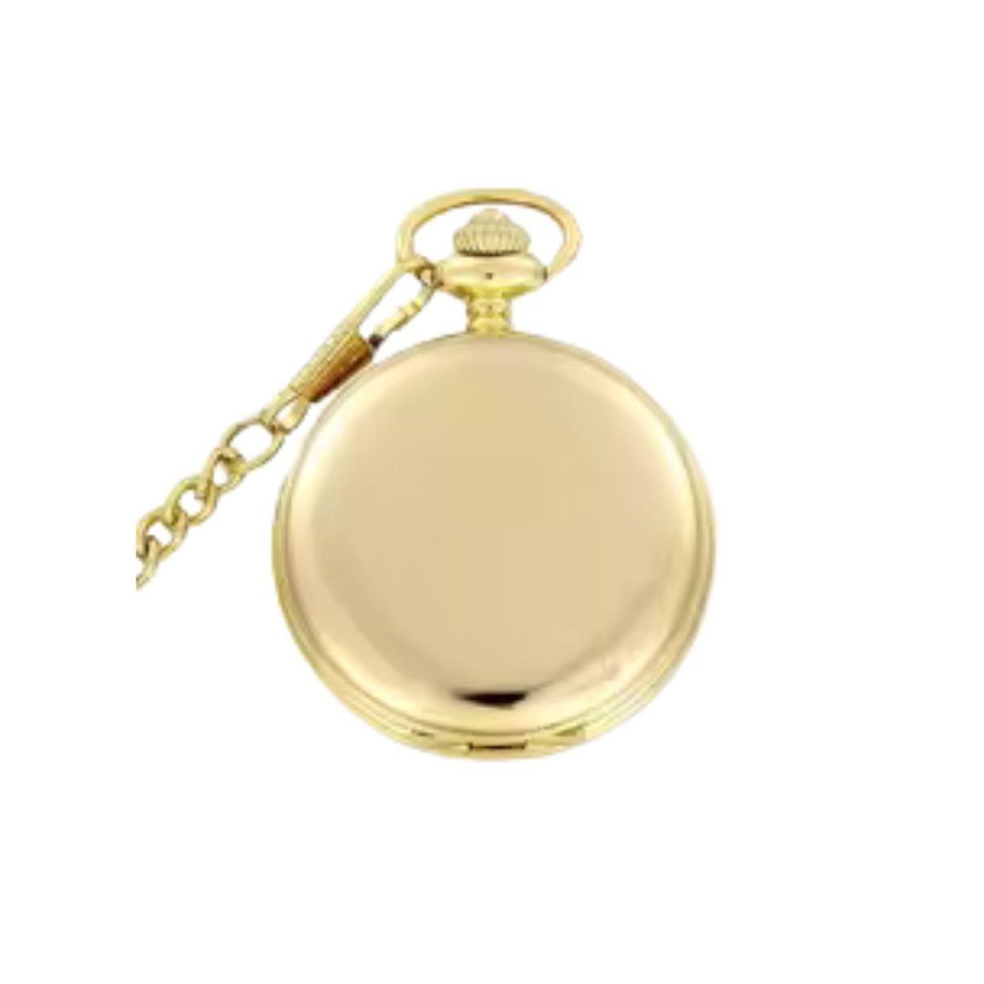 Silver Stainless Steel Quartz Pocket Watch with Short Chain – Classic Pendant Timepiece for Men & Women