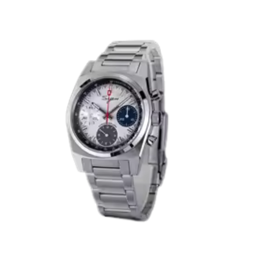 Sugess 37mm Men’s Pilot Mechanical Watch – ST1902 Chronograph with Sapphire Crystal
