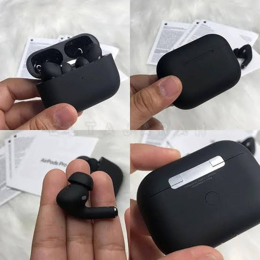 ## AirPods Pro 2 Black Buzzer Wireless Earbuds – Bluetooth Powerful Sound with Comfortable Fit for All-Day Listening