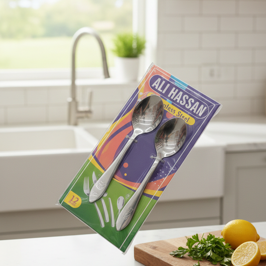 ## Stainless Steel Dinner Spoon Set – Pack of 6 | Durable, Elegant & Dishwasher Safe for Everyday Dining