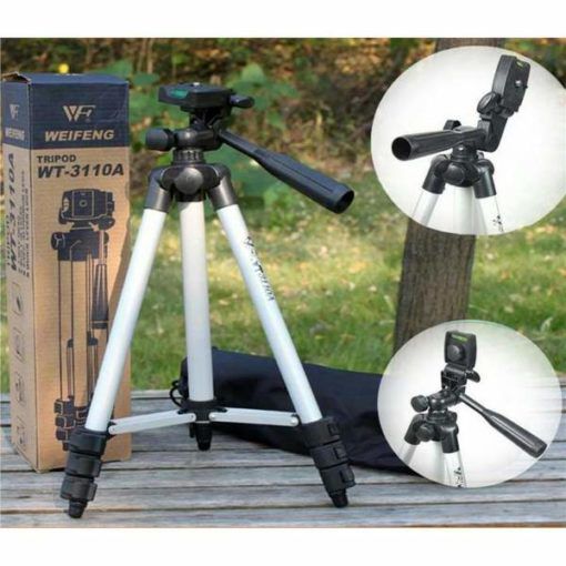 **3-in-1 Professional Camera & Mobile Tripod Stand – Adjustable, Foldable & Portable**
