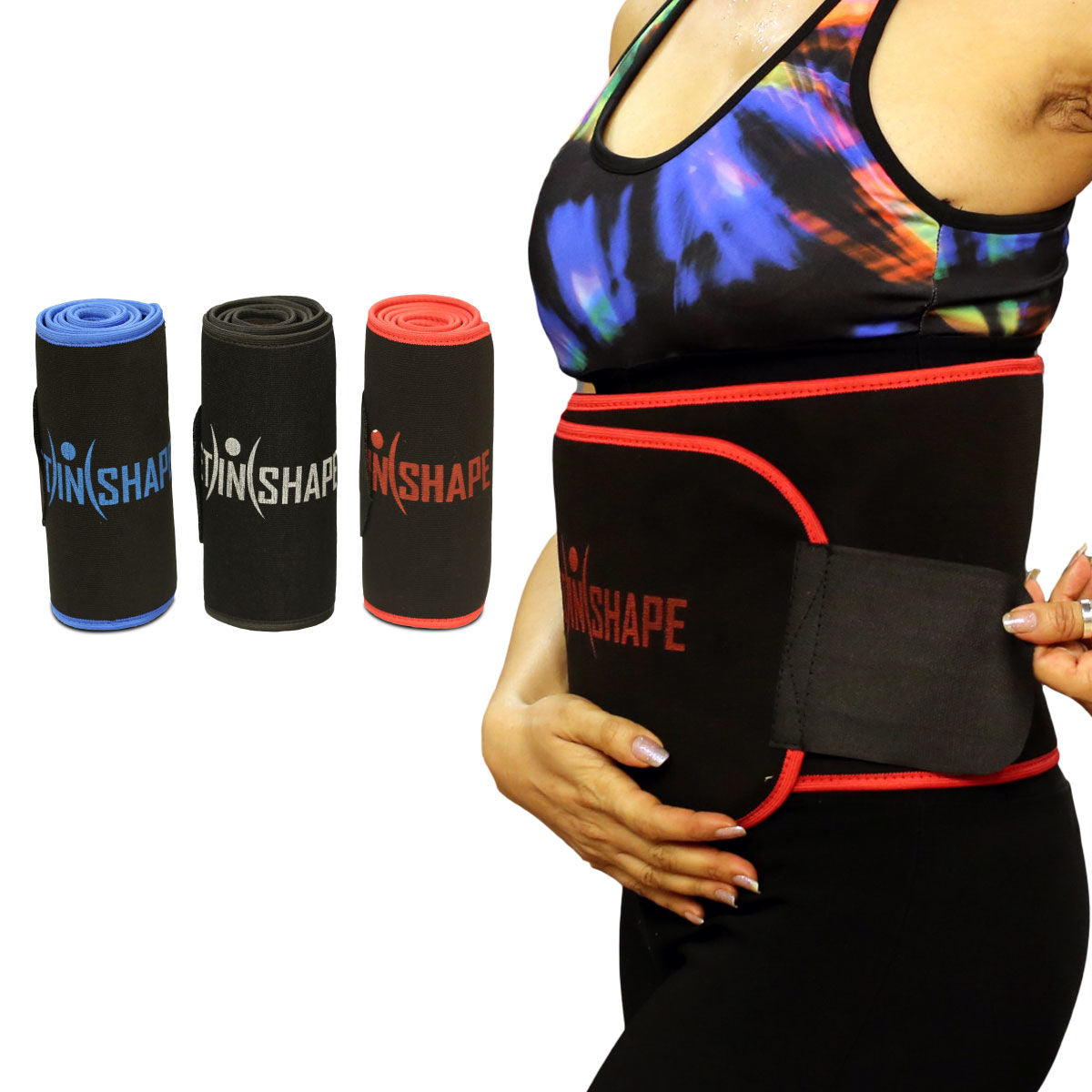 ## Waist Trimmer Belt for Men & Women – Adjustable Sweat Belt for Workout & Gym | Tummy Support Belt | Free Size | Pack of 1