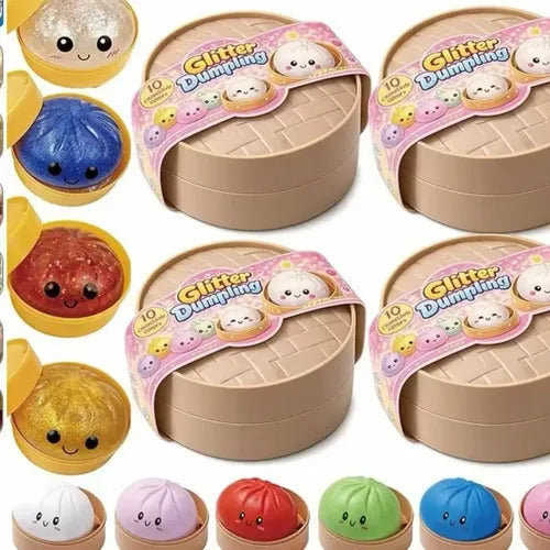 **Squeeze Toys Box Dumpling Squishy Rising Stress Ball – Soft & Fun Stress Relief Toy for Office, Home & Relaxation**