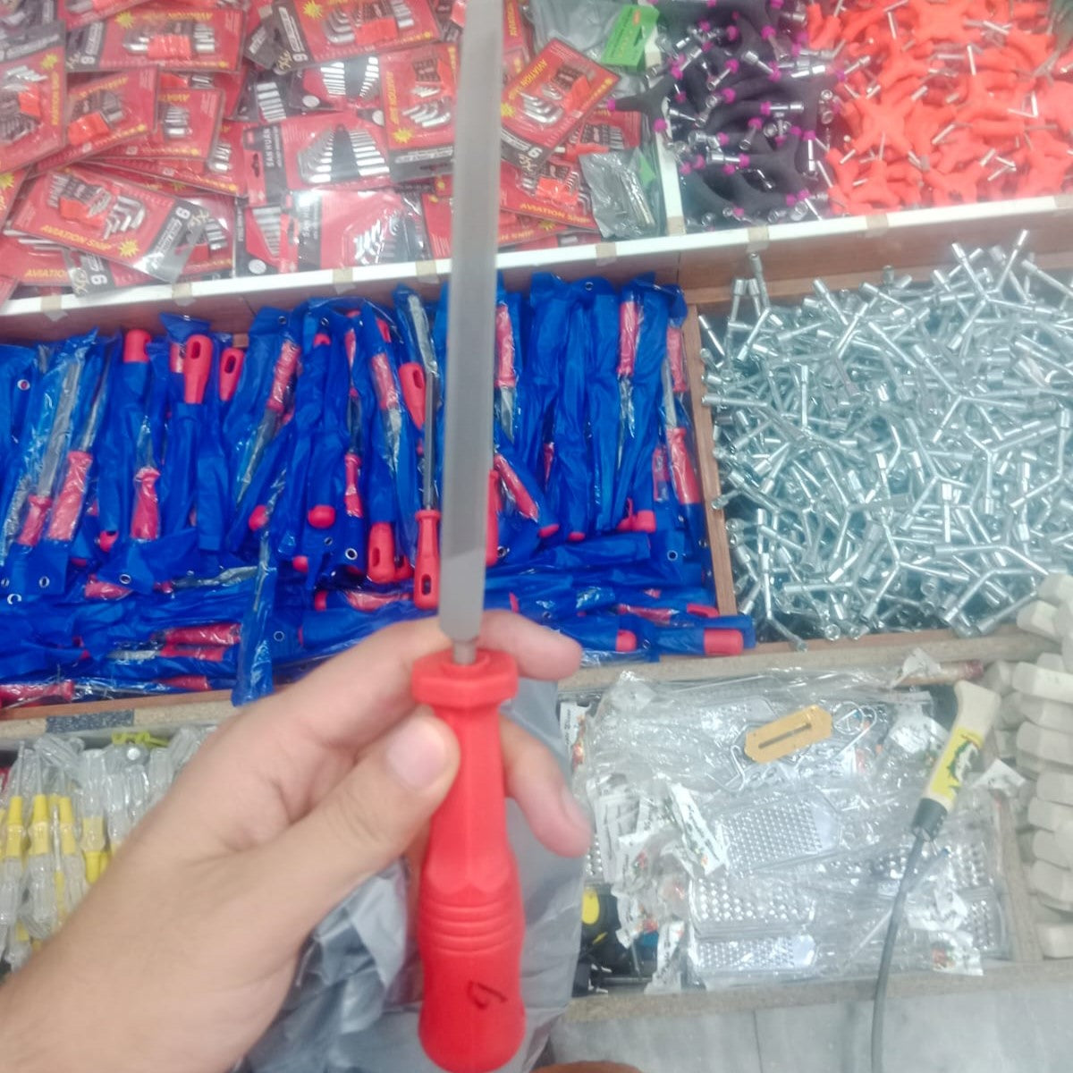 **High Quality Steel File – Durable Hand Tool for Shaping, Smoothing & Daily Metalworking**