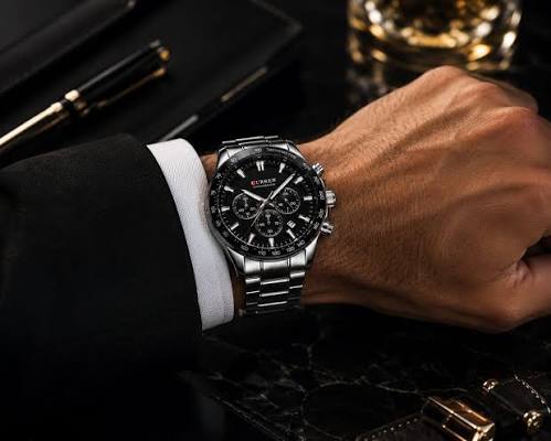 Here’s a cleaner and more professional product title:  **SKMEI 1868 Original Men’s Digital Analog Watch – Stylish Black & Golden Luxury Wristwatch (Without Box)**